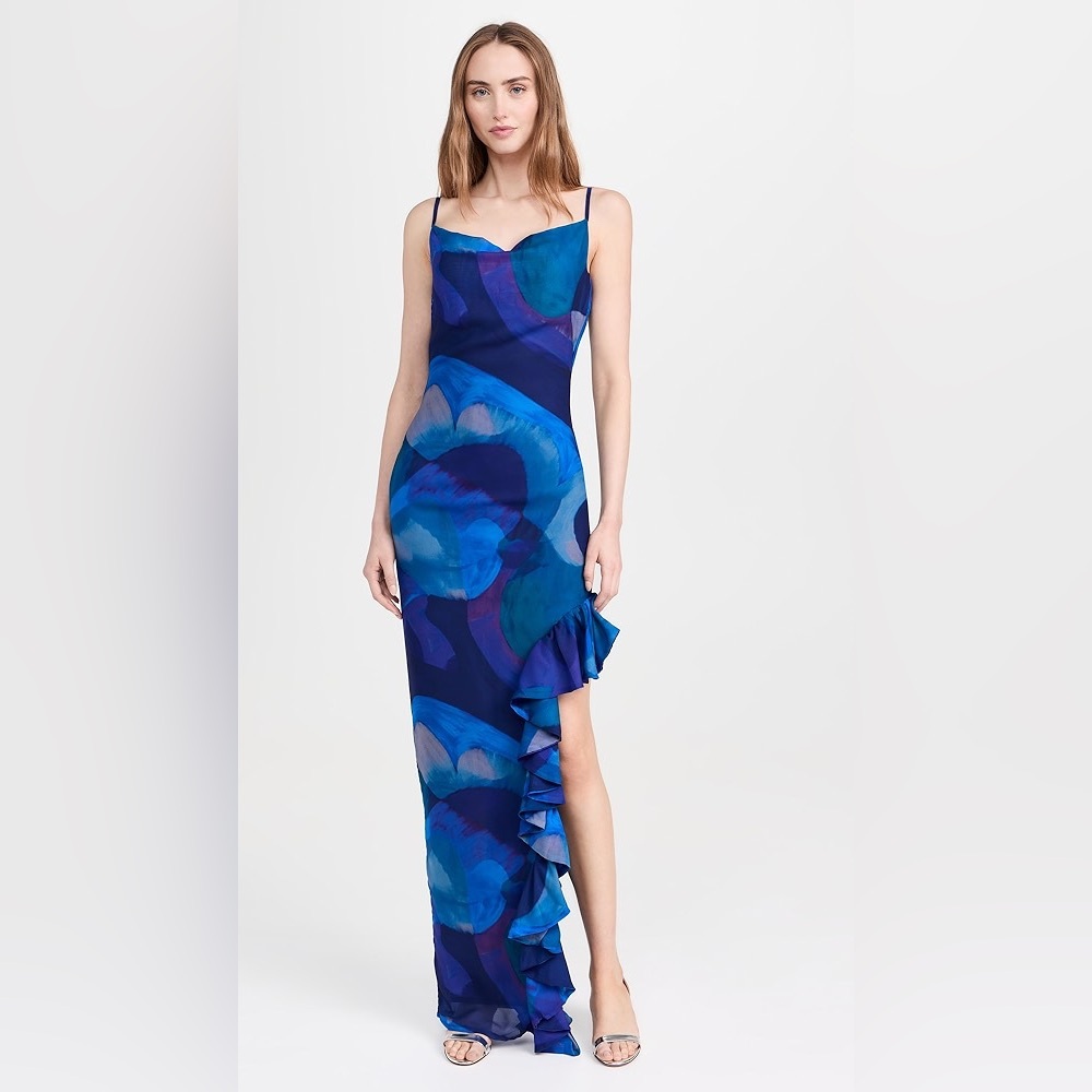 Shopbop Rendoll Nadine Maxi Dress Size: UK 4